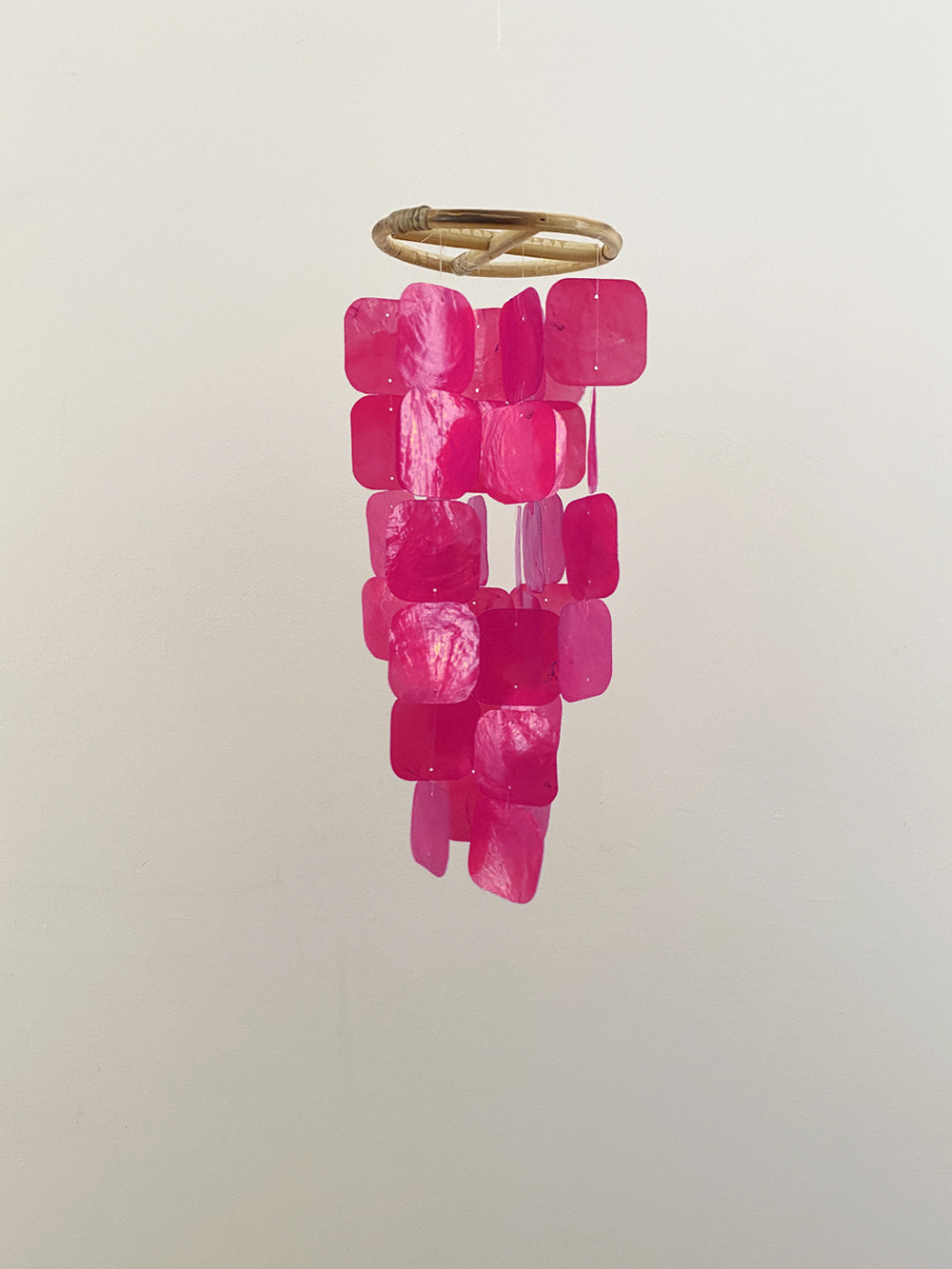 [21USE_0050]폴란드 베이커리(사각) 자개모빌 DIY-KIT_V.핑크